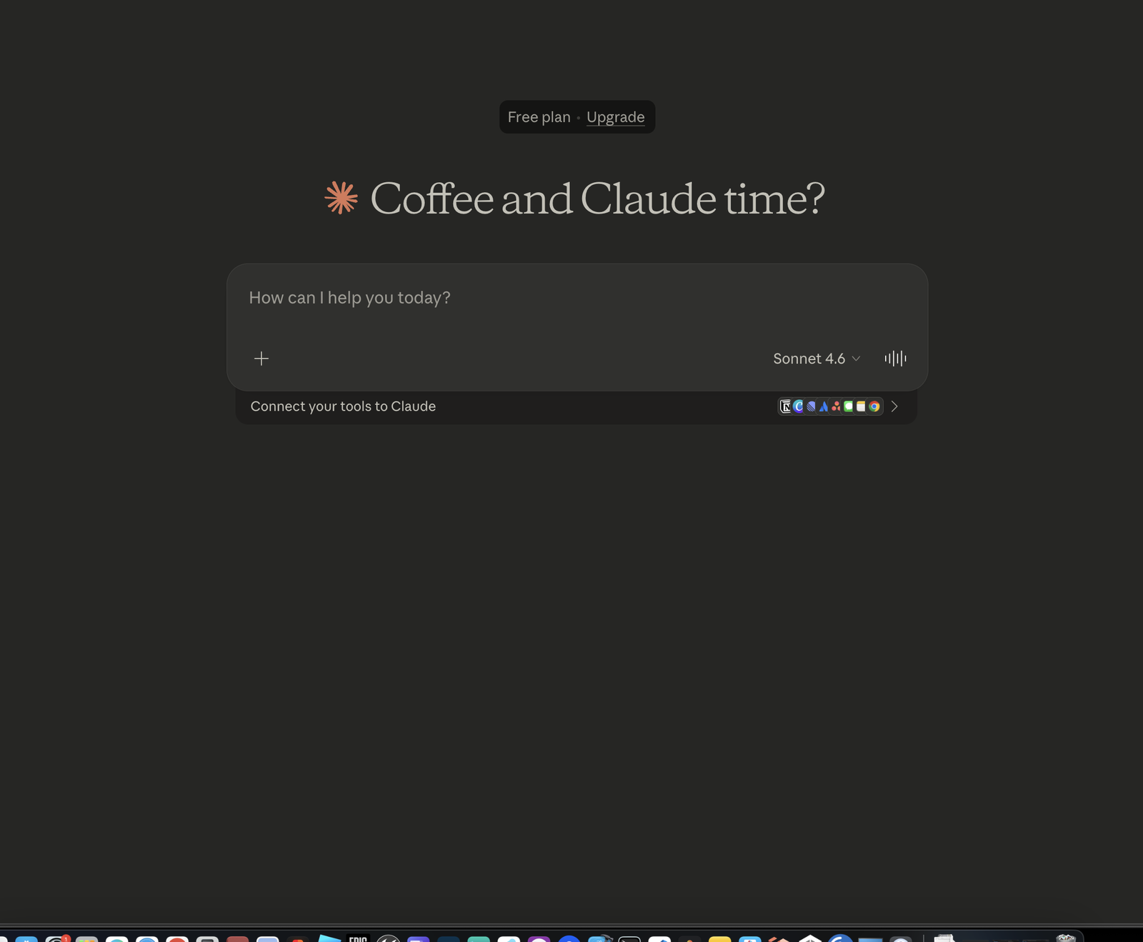 Claude landing page screenshot